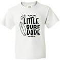thumbnail image 3 of Inktastic Little Surf Dude with Surfboard Youth T-Shirt, 3 of 5
