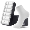 thumbnail image 4 of LWFBDTK Women Crew Ankle Socks, 6-Pairs, Soft Breathable Moisture Wicking Socks, Size L (9-12.5), White, 4 of 9