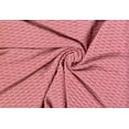 thumbnail image 5 of Honeycomb Jacquard Stretch Courvoisier 300GSM Knit Yoga Legging Fabric (INK, HalfaYard), 5 of 50