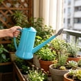 thumbnail image 2 of ZhangC Gallon Plant Watering Can, 9.3 Inch Long Spout Watering Pot with Removable Nozzle, Lightweight Plastic Flower Waterer for Indoor Houseplants, Office and Garden, Blue, 2 of 6