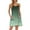 Green, variant on MGCWSH Nightgowns for Women Cotton Sleepwear Spaghetti Strap Sleepshirt Sleep Dress with Pockets Green L