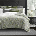 thumbnail image 3 of Athena Linen Heather Gray Comforter Set Queen, 3 of 5