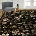 thumbnail image 2 of Home Dynamix Optimum Amell Traditional Floral Area Rug, Black/Green, 7'8"x10'4", 2 of 6