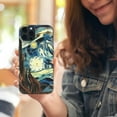 thumbnail image 5 of ONETECH Van Gogh -The Starry Night - Oil Painting Phone Cover Hard Case Compatible with iPhone 14 Pro Max, 5 of 5