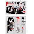 thumbnail image 2 of Heitepabg Halloween Window Clings 1 Sheets Halloween Window Stickers Skeleton Ghosts Bats Halloween Decorations for Windows Glass Walls Halloween Haunted House Party Supplies, 2 of 6