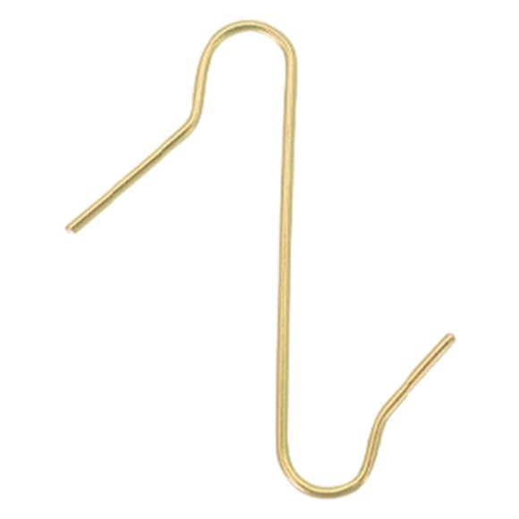 Christmas Ornament Hooks 50 Pack S-Shaped Metal Tree Hangers for Baubles Balls and Decorations Silver Yellow Red Green