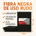 thumbnail image 2 of Fibra Negra Uso Rudo Cocina Parrillas Set De 10u Color Negro, 2 of 4