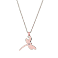 thumbnail image 3 of Collar para Mujer LuckyLy Cadena con Dije de Libélula Modelo Zuri rosa UNITALLA, 3 of 7