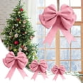thumbnail image 1 of ¡Promoción Especial!, Paquete de material EVA con forma de libro rojo de Navidad con lazo para decoración de bodas, árbol de Navidad, guirnalda, lazos de terciopelo Akmoler, 1 of 8