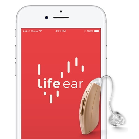 LifeEar Core Hearing Aid | Customizable Premium Bluetooth Hearing Aid Device | Right, Left Ear or Pair |