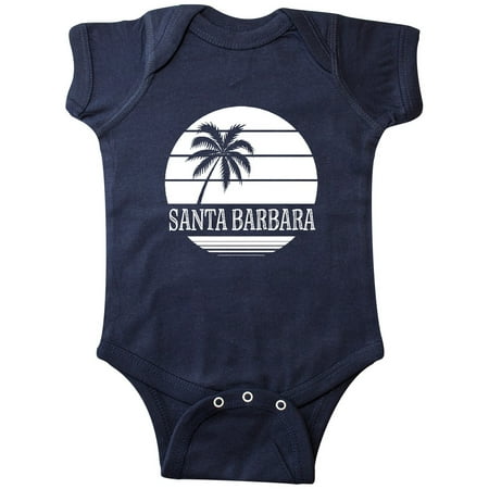 

Inktastic Santa Barbara California Palm Tree Gift Baby Boy or Baby Girl Bodysuit