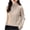 Brown, variant on Brondbend Sweaters for Women Trendy Knit Tops for Women Fall Crewneck Long Sleeve Solid Color Top Slim Fit Thick Pullover Winter Comfortable Party Dating Warm Top,Beige