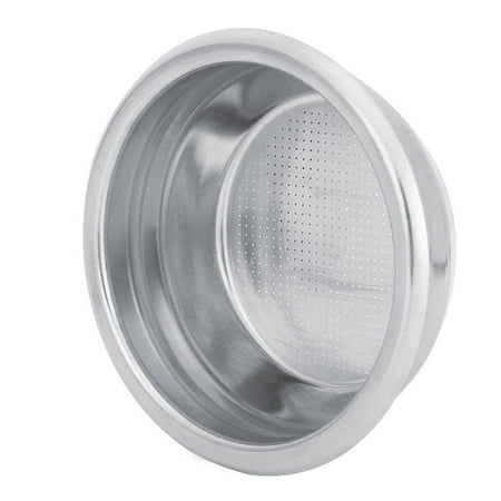 

Tebru 58mm Single/Double Porous Filter Bowl Basket Semi-Automatic Coffee Machine Bottomless Handle Filter Coffee Machine Filter Basket Filter Bowl
