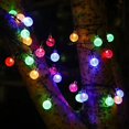 thumbnail image 5 of Cadena de luces para exteriores, 20 modos LED, resistente al agua, con energía Solar, Patio, luz Solar para jardín, patio, porche, decoración para fiesta de boda (color), 5 of 5