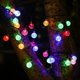 thumbnail image 5 of Guirnalda de luces para exteriores, 20 modos LED, resistente al agua, con energía solar, luz solar para patio, jardín, porche, decoración para fiesta de boda (color), 5 of 5