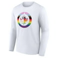 thumbnail image 2 of Men's White Winnipeg Jets Team Pride Logo Long Sleeve T-Shirt, 2 of 3