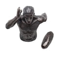 thumbnail image 1 of Escultura de escalada en roca para hombre decoración colgante de pared Mano izquierda negra, 1 of 9