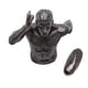 thumbnail image 1 of Estatuas deportivas Retro escultura de escalada en roca figurita pared Mano izquierda negra, 1 of 9
