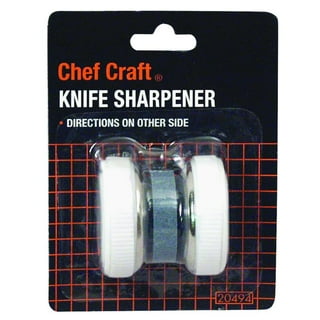 Chef Craft Select Roller Style Knife Sharpener, 2 inches in Length