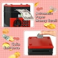 thumbnail image 6 of Piggy Bank for 5+ Kids, Electronic Money Saving Box with Password, Automatic Paper Money Scroll, 6 of 8
