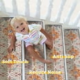 thumbnail image 6 of Stair Treads Non Slip for Wooden Steps Indoor 4 Pack 8"x30",Boho Retro Carpet Stair Runner with Rubber Backing,Mordern Farmhouse Washable Stairs Step Treads Soft Safety for Kids Elders Dogs, 6 of 6