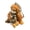 B, variant on 3D Plush Monkey Keychain, Cute Animal Bag Pendant for Keys Backpack, Gift for Friends