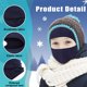 thumbnail image 4 of 2 piezas de funda deportiva para niños, bufanda, máscara de equitación para niños al aire libre, resistente al viento, 4 of 5
