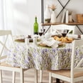 thumbnail image 2 of DII Lavender Fields Printed Tablecloth, 2 of 4