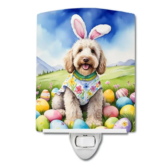 Labradoodle Ceramic Night Light