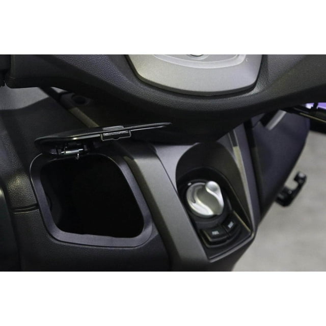 Side Pocket Cover Lid for Yamaha Nmax 20/22 storage box Accessories Modification Black Stripe