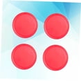 thumbnail image 3 of UPGRATOR Red Air Hockey Pucks 8 Pcs Replacement For Game Tables Discs Supplies Accessories, 3 of 8