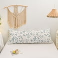 thumbnail image 3 of Move Over Floral Body Pillow Case Botanical Body Pillow Cover 20x54 inch Microfiber Pillowcase 1 Pack, 3 of 8