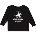 thumbnail image 3 of Inktastic Team Roper in Training Cowboy Boys Long Sleeve Toddler T-Shirt, 3 of 5