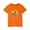 Orange, variant on Feancey Girls' Graphic Tees Loose Fit Casual Short Sleeve Tops Dressy Trendy Print T-Shirts Oversized Crewneck Summer Blouse Sales Today Red 7 Years