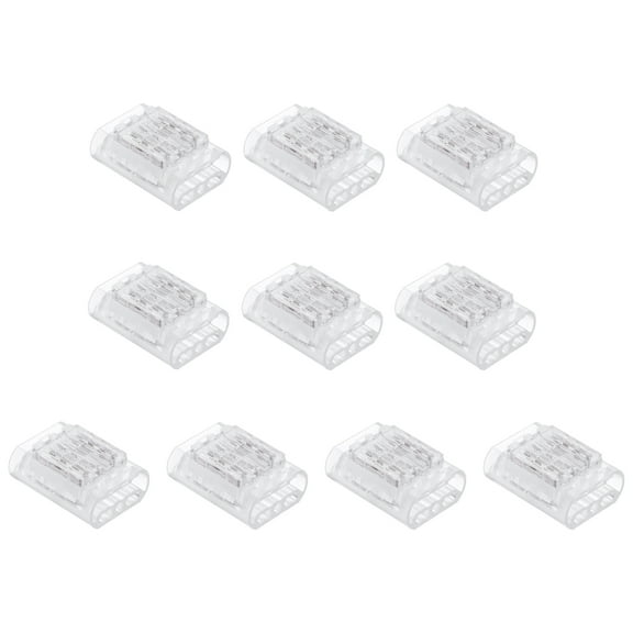 10 Pcs 5 Pin Wire Connectors 22-20 AWG No Strip Insulation Piercing Clips Electrical Connectors