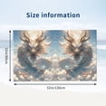 thumbnail image 2 of Cool Cloud White Dragon Bath Towel, Highly Absorbent towels for bathroom Quick Drying Microfiber Bath Towels for Body, Soft Shower Towels for Sport, Yoga, SPA, Gym 27x55in, 2 of 5