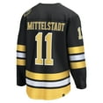 thumbnail image 3 of Men's Fanatics Casey Mittelstadt Black Boston Bruins Home Breakaway Player Jersey, 3 of 3