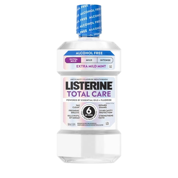 Listerine Total Care Alcohol Free Extra Mild 500mL