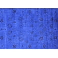 thumbnail image 1 of Ahgly Company Indoor Rectangle Oriental Purple Industrial Area Rugs, 2' x 5', 1 of 4