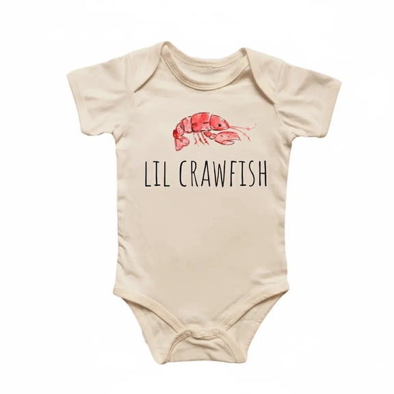 Crawfish Newborn Baby Bodysuit
