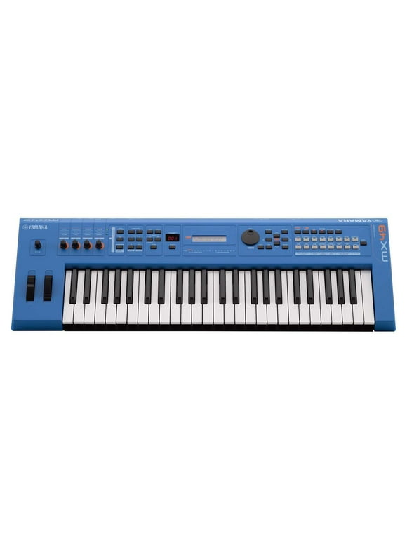 Yamaha MX-49 Production Synthesizer (Blue)