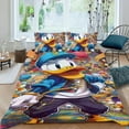 thumbnail image 2 of Pato Donald Marinero Conjunto de sábanas temático, trío de piezas, cómodo y amigable con la piel, diseño único, regalo de decoración para el hogar para familiares, amigos y fans,135cm *200cm, 2 of 6