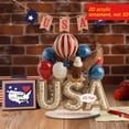 thumbnail image 2 of Memorial Day Saving!4th of July Decorations, Patriotic USA 2D Acrylic Tabletop Decor 4th Of July Independence Day Flag Themed Desk Ornaments, 2 of 6