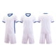thumbnail image 2 of Odeerbi Juego de Uniformes de Entrenamiento de Fútbol de Niños Color Sólido Camiseta Pantalones Cortos Ropa Deportiva Seco Rápido Conjuntos Atléticos Para 5-12 Años, 2 of 5