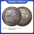 thumbnail image 4 of Liquidation! Badge Commémoratif Antique Sorcière d'Halloween, Argent, 4 of 8