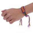 thumbnail image 5 of 7pcs Hand-woven Hippie Style Braided Thread Friendship Bracelets Wrist Ankle Bracelets, 5 of 5
