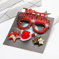 thumbnail image 4 of Qocolhg Christmas Decorations Outdoor Indoor, Christmas Cute Hairpin Glasses Set School Party Costume Accessories For School Party Xmas Decoration With Cloth Plastic, on Sale Clearance!, 4 of 6