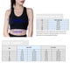 thumbnail image 3 of Sujetador deportivo de mujer Push-up a prueba de golpes de secado rápido acolchado Crop-Top empalme Abanopi Sujetador deportivo, 3 of 7