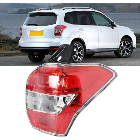 munirater Rear Brake Tail Light Assembly Replacement for 2014-2016 Subaru Forester Right Passenger Side Tail Lamp 84912SG041 SU2819105