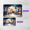 thumbnail image 5 of Happy Halloween Vampire Corgi BOO with Pumpkins Fun and Spooky Horizontal Metal Aluminum Sign Welsh Corgi Dog Lover Gifts Idea Wall Art Home Decor - 00018, 5 of 5